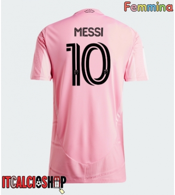 Inter Miami Lionel Messi #10 Prima Maglia Femmina 2026-27 Manica Corta